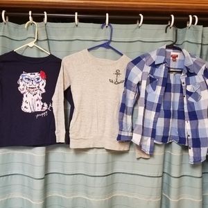 Bundle 3 long sleeve shirts